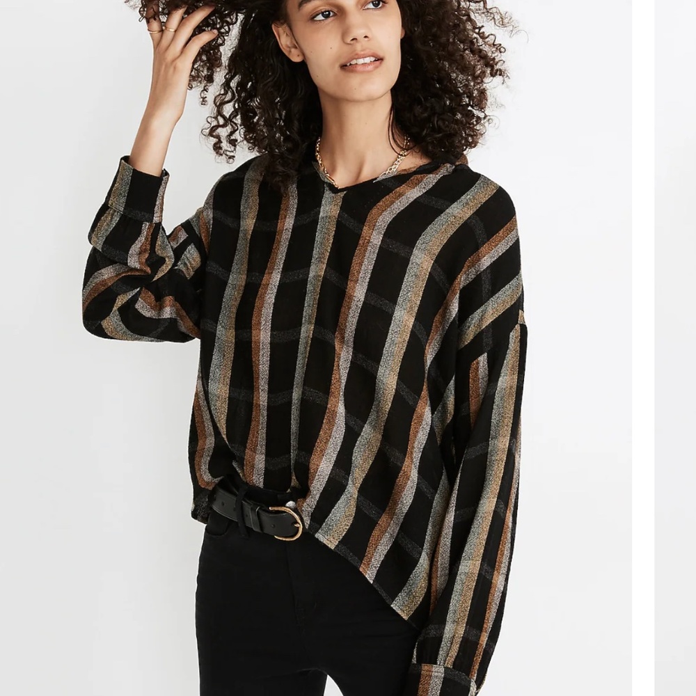 Highroad Popover Shirt in Lessing Plaid